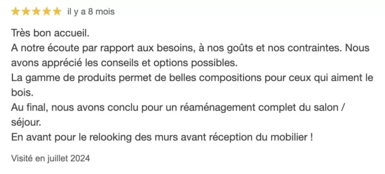 Magasin de meubles bien noté à Bordeaux, Sainte-Eulalie, Gautier Bordeaux Sainte Eulalie