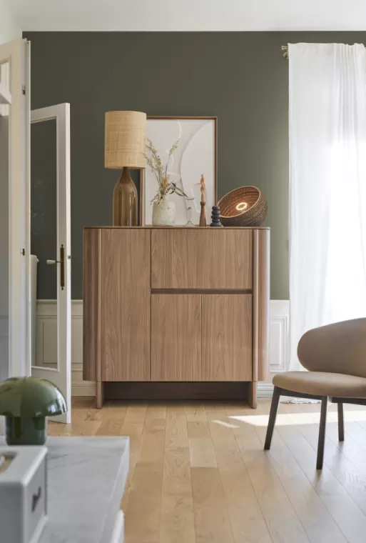 Vaisselier Atoll en noyer 