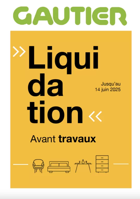 Liquidation de meubles haut de gamme à Bordeaux, Sainte-Eulalie, Gautier Bordeaux Sainte Eulalie