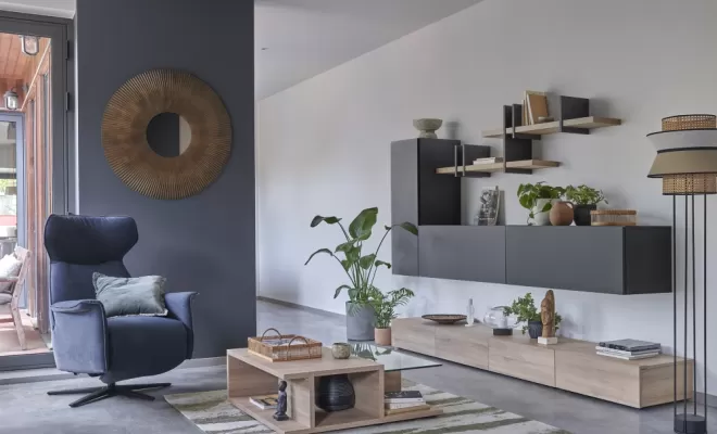 Table basse adulis en chêne du bocage et plateau en verre trempé