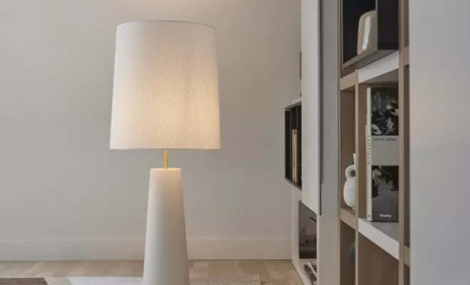 Le lampadaire cosiness blanc