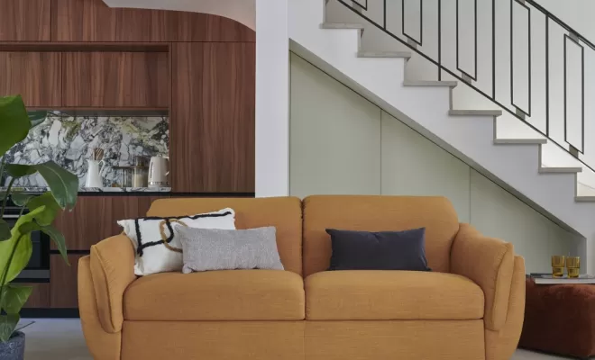 Canapé convertible Absolu en tissu avec têtière ajustable