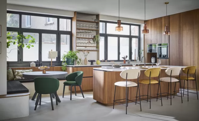 table Rondo et chaises Alcyon