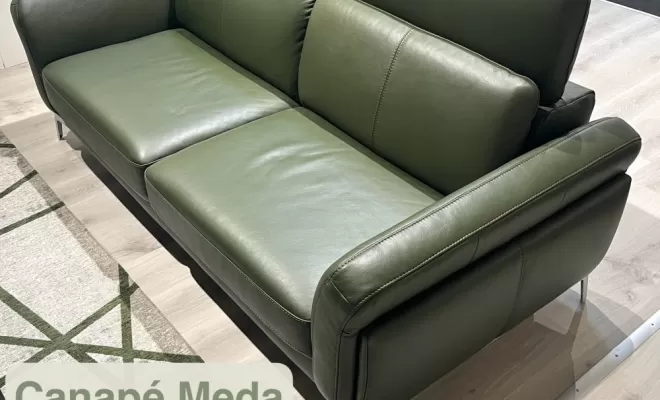 Canapé Meda d'exposition mousse d'assise Bultex 43kg/m3