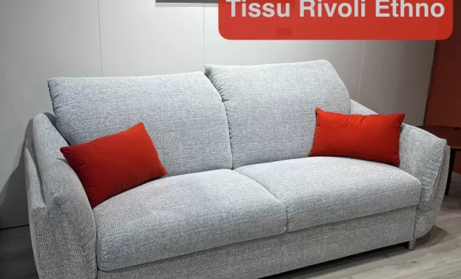 Canapé convertible Absolu d'exposition mousse d'assise Bioflex 70kg/m3