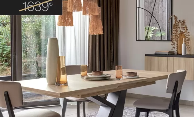 Offre promotionnelle table pied Y