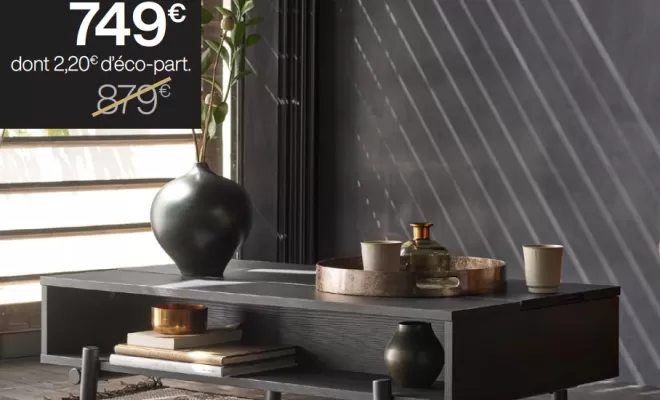 Offre promotionnelle table basse ON OFF