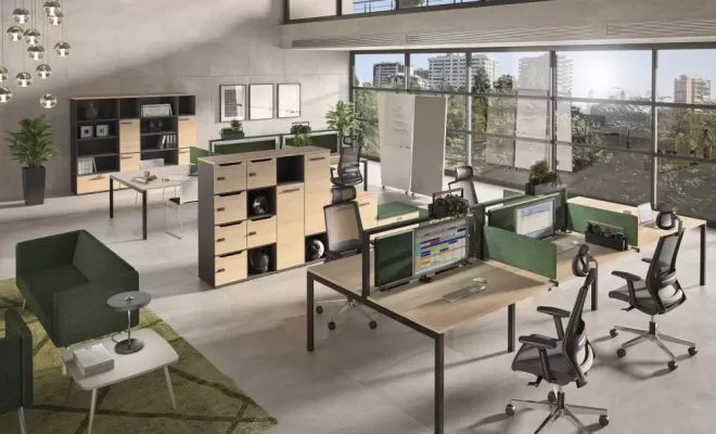 Aménagement open space Connexion