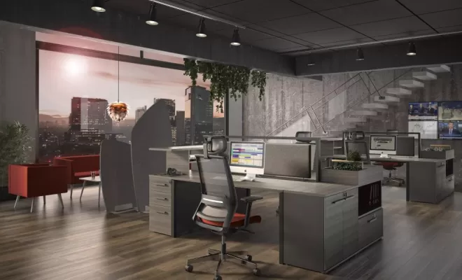 Aménagement open space Connexion