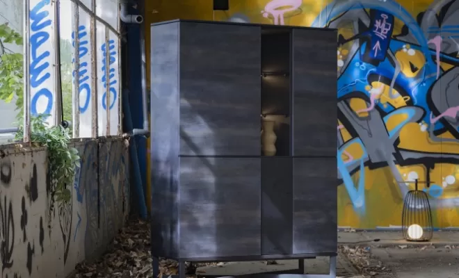 Vaisselier Audace en cendré