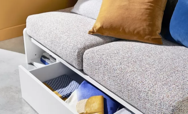 Option banquette avec tiroir et niche