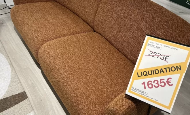 Canapé Oasis en luando Cognac